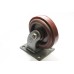Fiber Heavy Duty Caster Trolley Wheels (Red)